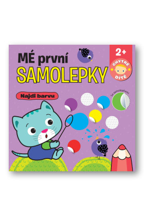 Moje prvé samolepky Nájdi farbu - Chytré dieťa