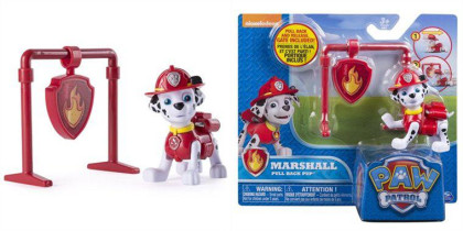 Tlapková patrola - figúrka s akčným batohom