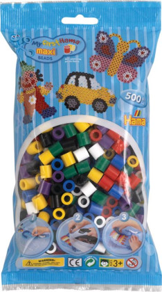 Zažehľovacie korálky 500 ks H8470 Maxi Hama