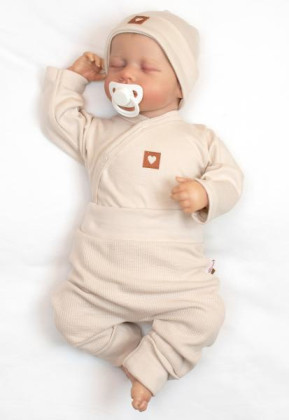 Rastúca 3dielna sada pre bábätko Nature béžová Baby Nellys