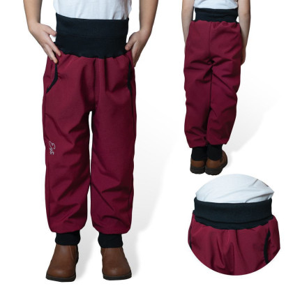 Rastúce softshellové nohavice Šport Fuchsie Esito