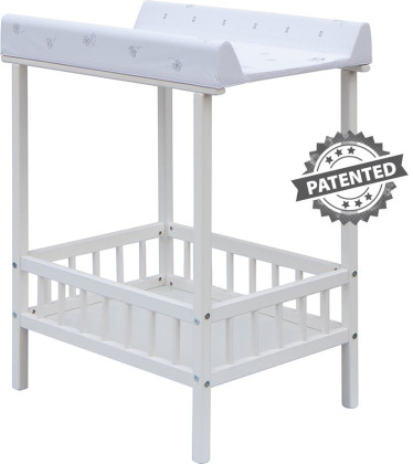 Prebaľovací pult Scarlett Spájka Slon biely