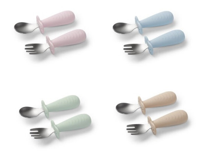 Príbor detský so zábranou 12 m+ BabyOno