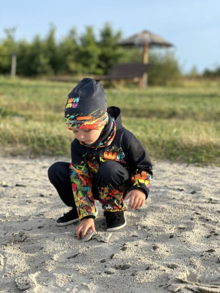 Fleecová čiapka detská Game on Wamu
