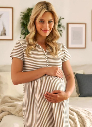 Dojčiace nočné košele TCB.9928 STRIPES DOCTOR NAP