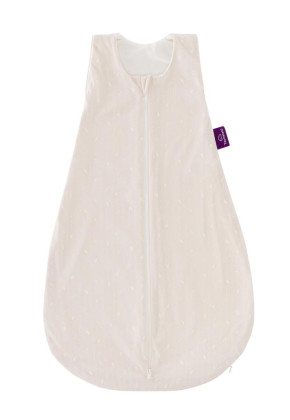 Spací vak GOTS Liebmich Blätter Träumeland Beige
