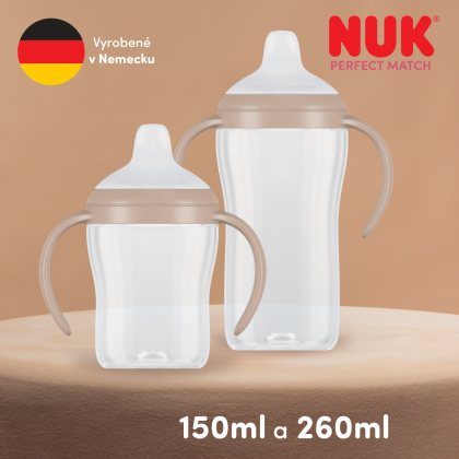 Fľaštička na učenie Perfect Match Disney Medvedík Pú 150 ml Nuk