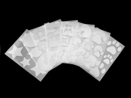 Reflexné nažehlovačky 9x12 cm