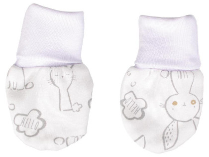 Rukavičky bavlna 0 - 3 mesiace