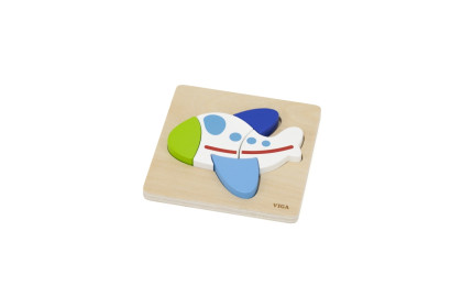 Drevené puzzle pre najmenších - lietadlo