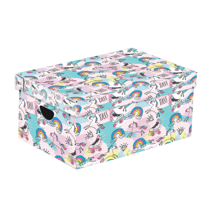 Škatuľa lamino veľká Unicorn