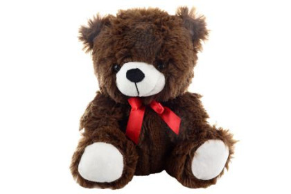 Plyšový medveď 25 cm mašľa