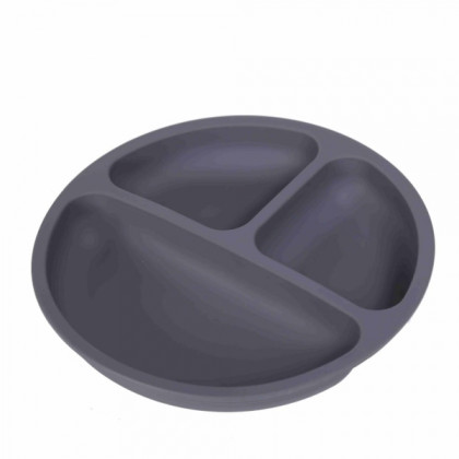 Silikónový tanier trojkomorový BocioLand