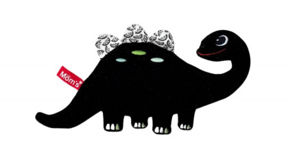 Dinosaurus šuštiaci kontrastná hračka, zmyslová hračka