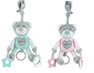 Plyšová hračka s vibráciou Baby Mix medveď