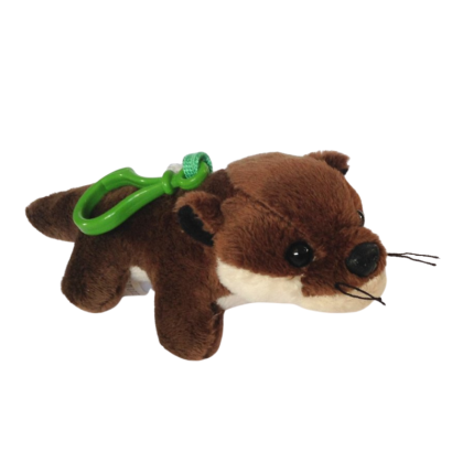 Plyšová vydra kľúčenka