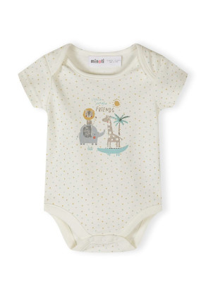 Dojčenské body unisex 5pack Minoti