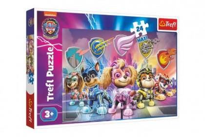 Puzzle Maxi Misia šteniat Tlapková patrola/Paw patrol, 24 dielikov