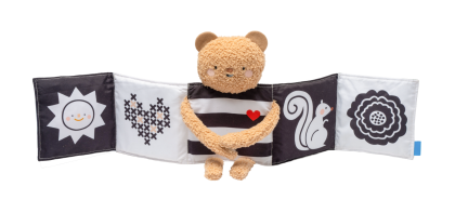 Medvedík plyšový s knižkou Snuggle Bear Taf Toys