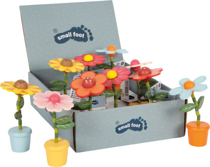 Drevené tancujúce kvety 1 ks Small foot