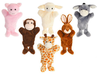 Maňuška zvieratko plyšové 25 cm, 0 m+