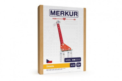 Stavebnica MERKUR Žirafa mini 42 ks