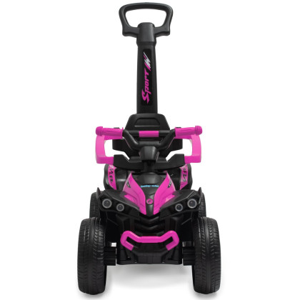 Detské odrážadlo Baby Mix Mega Prime EVA s vodiacou tyčou
