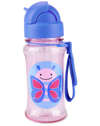 Zoo tritan Fľaša so slamkou 355 ml 12m+ Skip hop