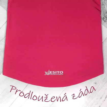 Dievčenské softshellový kabát Motýľ Ružová Esito