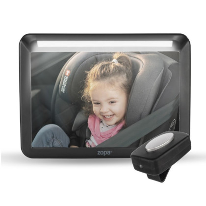 Zrkadlo s LED osvetlením Deluxe, Black