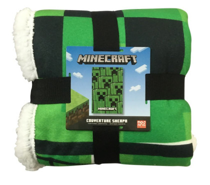 Prikrývka Minecraft 100x150 cm