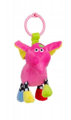 Plyšový prívesok na kočík alebo postieľku