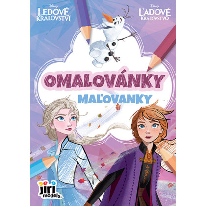 Omaľovánky A5 Ľadové kráľovstvo