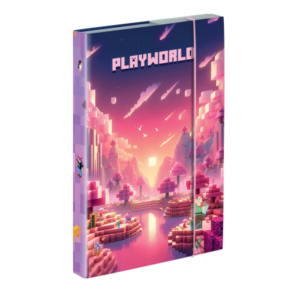 Box na zošity A4 Playworld Girl