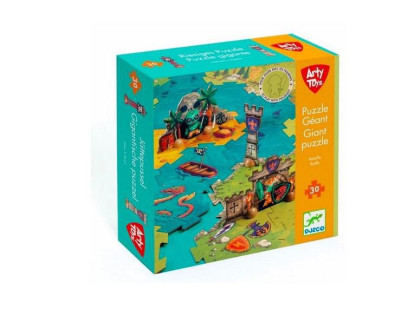 Gigant puzzle Bitka-30 dielikov Djeco
