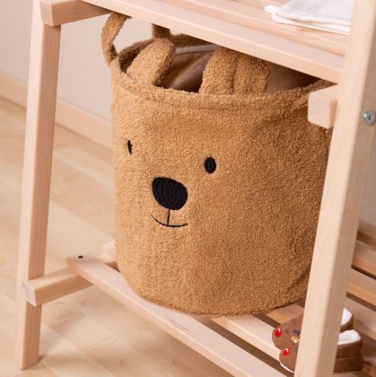 Kôš na hračky Teddy Beige 30 x 30 x 30 cm Childhome