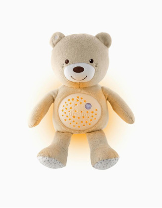 Medvedík zaspávačik s projektorom a hudbou Baby Bear First Dreams neutral béžová 0 m+ Chicco