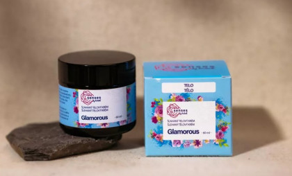 Šľahaný telový krém Senses Glamorous 60 ml Kvitok