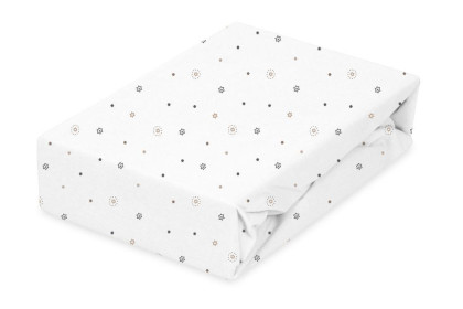 Nepremokavé prestieradlo jersey Print 60 x 120 cm Babymatex
