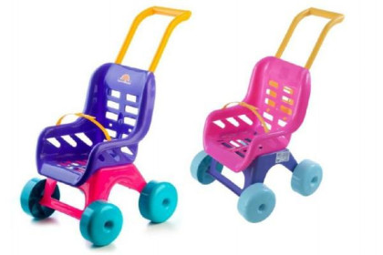 Plastový kočík Buggy Sport 25x49x40 cm