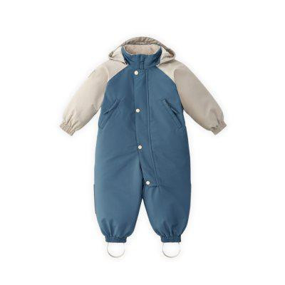 Zimná kombinéza Color Block Salt Blue Leokid