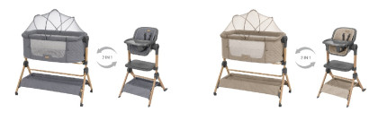 Postieľka a stolička 2v1 Sleat Me KikkaBoo