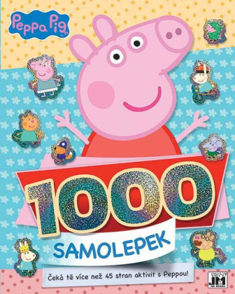 1000 samolepiek s aktivitami - Prasiatko Peppa