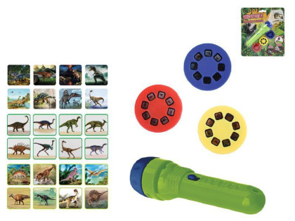 Dinoworld projektorové svietidlo 11,5 cm