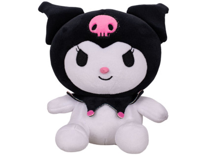 Kuromi plyšová 22 cm spandex sediaci My Melody & Kuromi