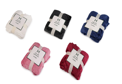 Deka mikroplyš lístky 150x200 cm