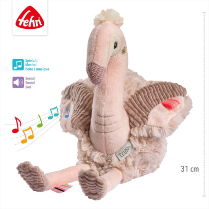 Pomôcka na spanie plameniak Pink Baby Fehn