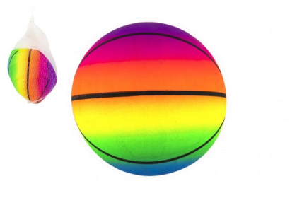 Lopta basketbal gumová nenafúknutá 23 cm