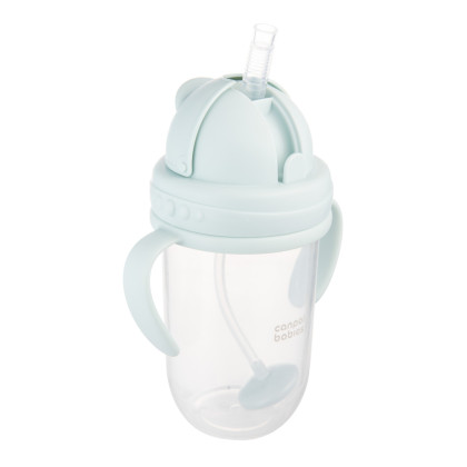 Hrnček nevylievací so slamkou a závažím 270 ml Canpol babies
