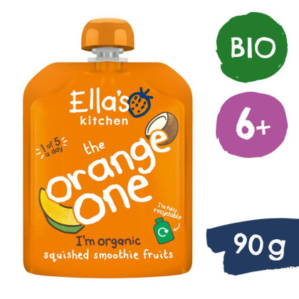 Ella's Kitchen BIO ORANGE ONE ovocné pyré s mangom (90 g)